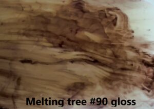 Melting tree #90 gloss